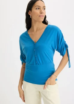 Clearance Camiseta con botones Mujer Camisetas