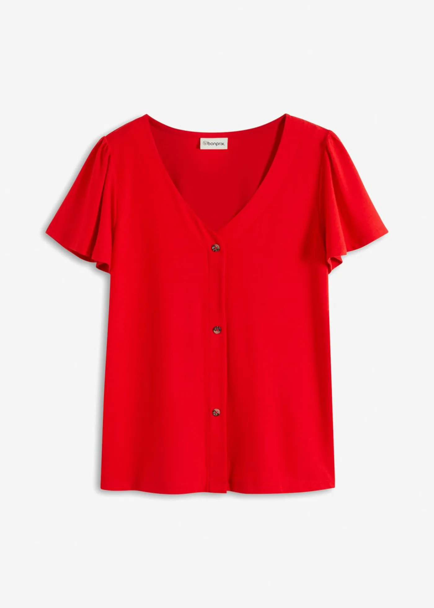 Outlet Camiseta con botones Mujer Camisetas