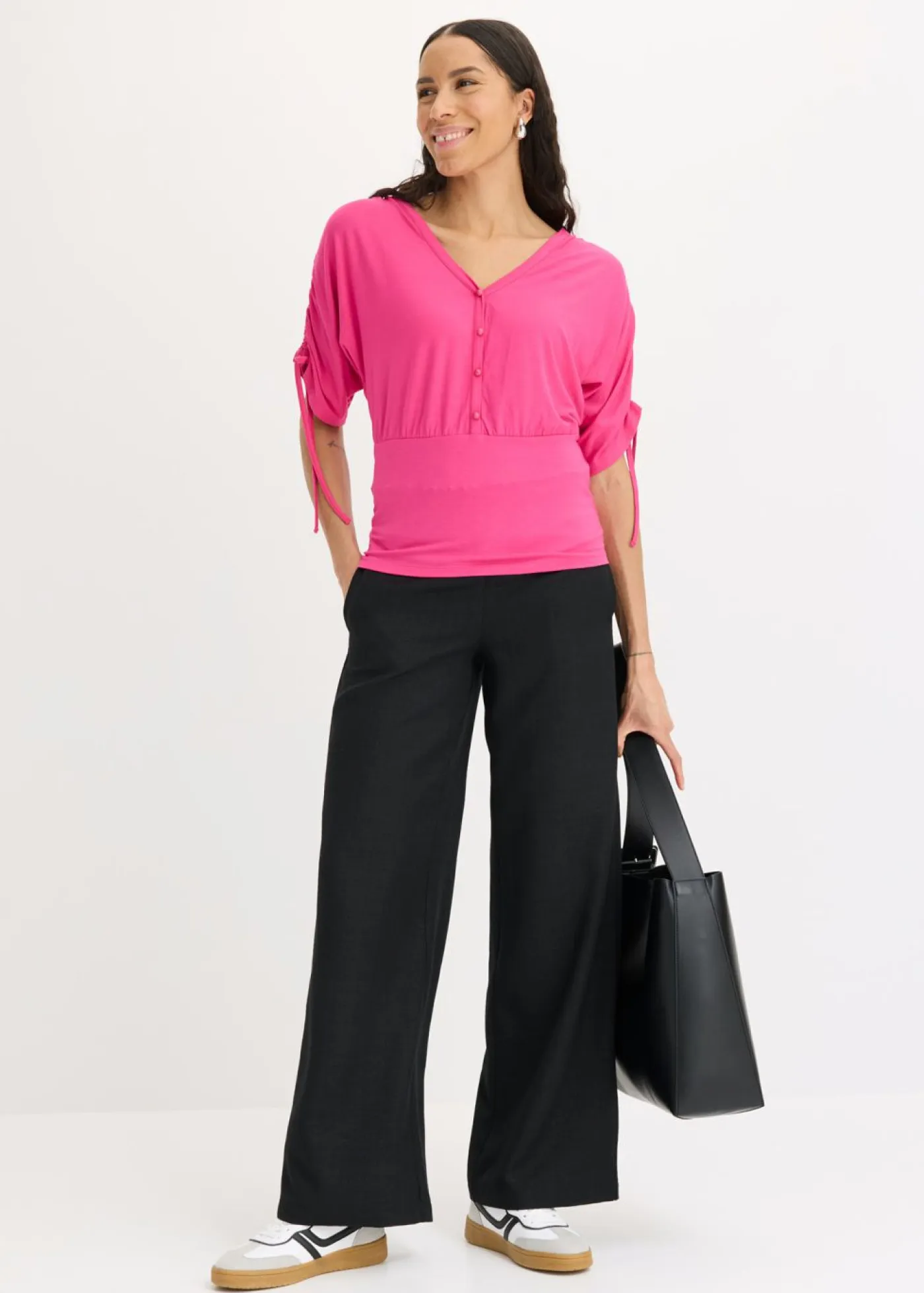 Outlet Camiseta con botones Mujer Camisetas