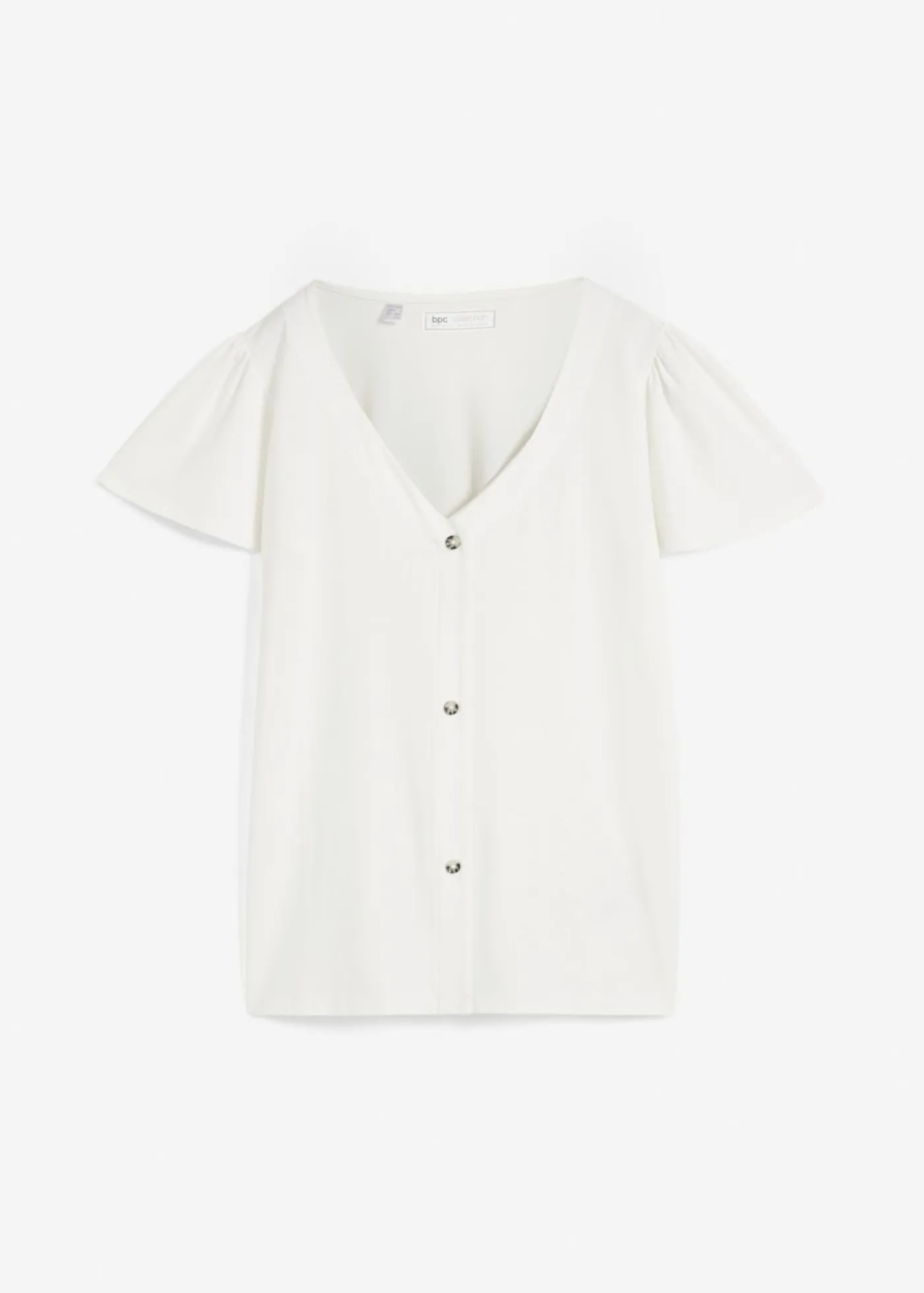 Outlet Camiseta con botones Mujer Camisetas