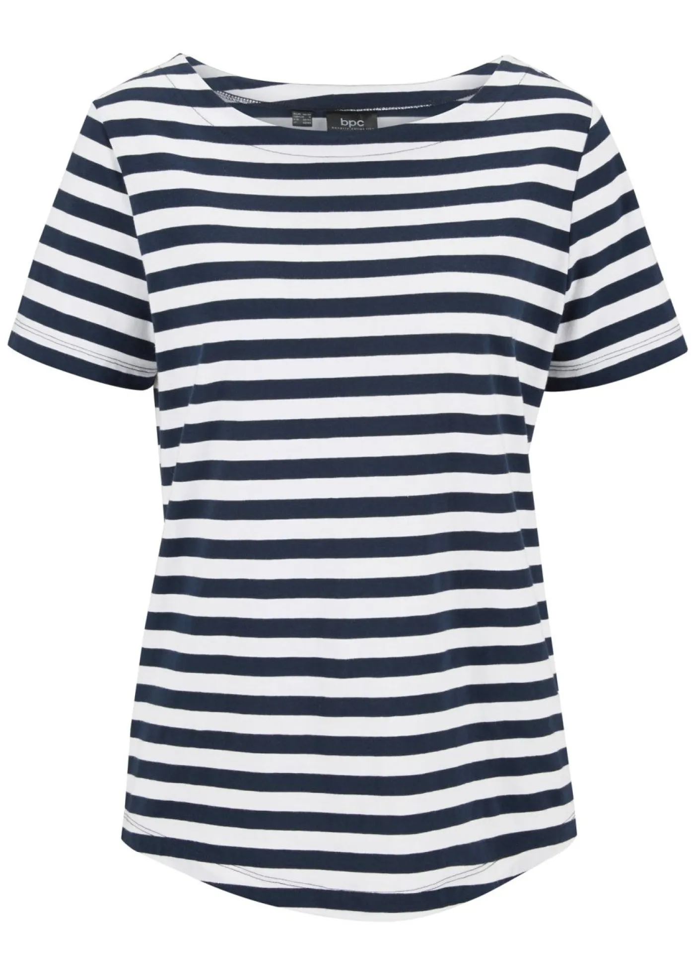 Best Camiseta con cuello barco Mujer Básicos|Camisetas