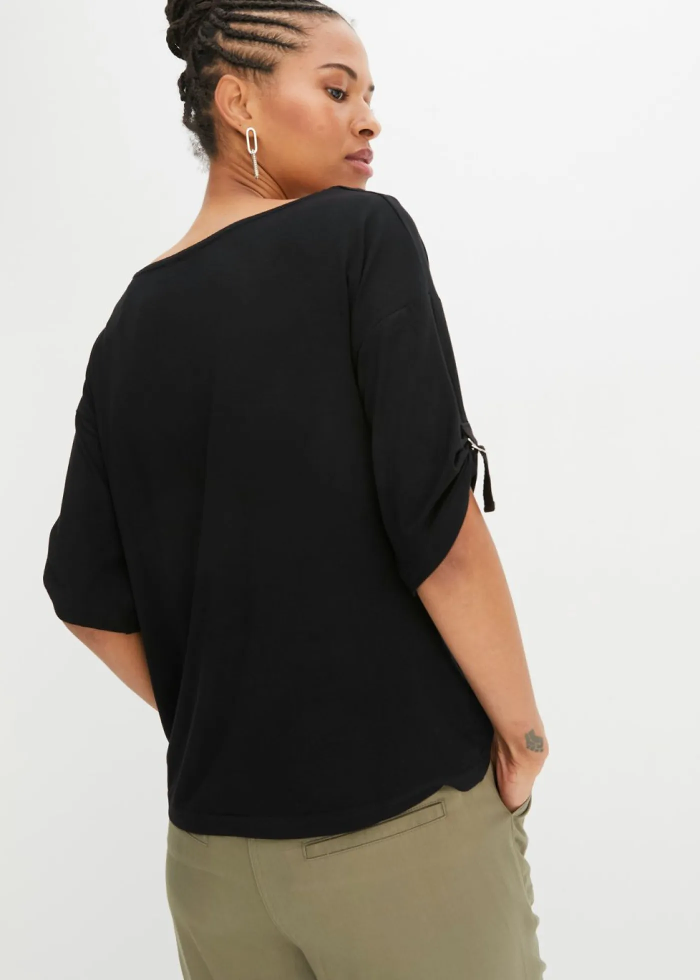 Camiseta con cuello barco Mujer Camisetas
