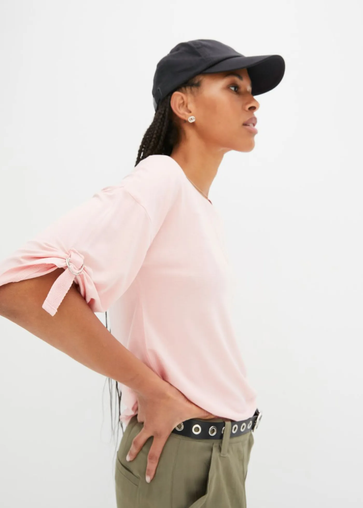 Camiseta con cuello barco Mujer Camisetas