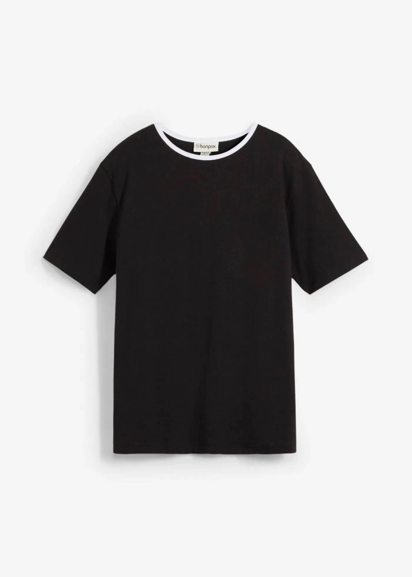 Outlet Camiseta con detalle de contraste Mujer Esenciales|Camisetas