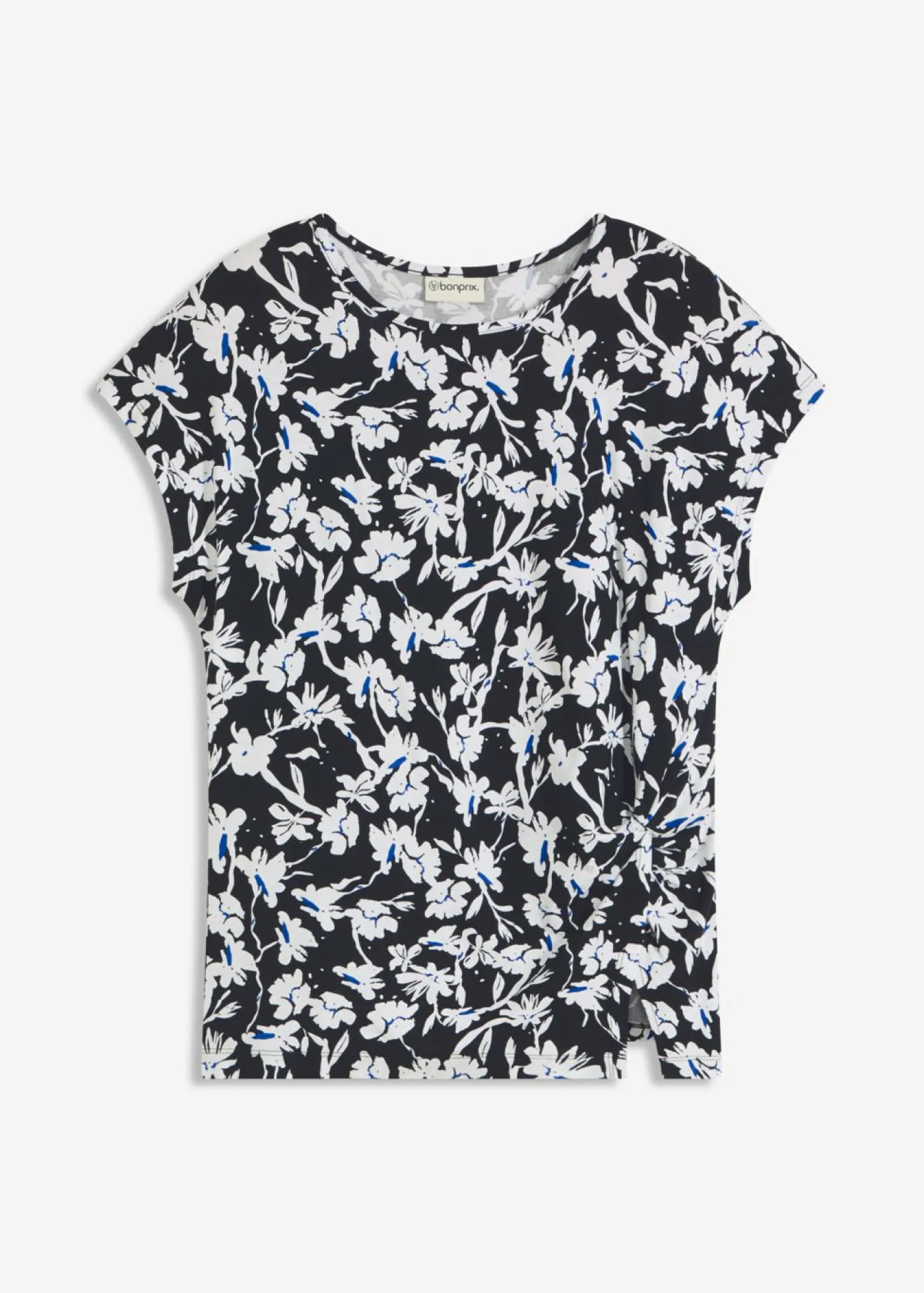 Online Camiseta con detalle de nudo Mujer Camisetas