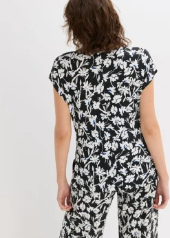 Online Camiseta con detalle de nudo Mujer Camisetas