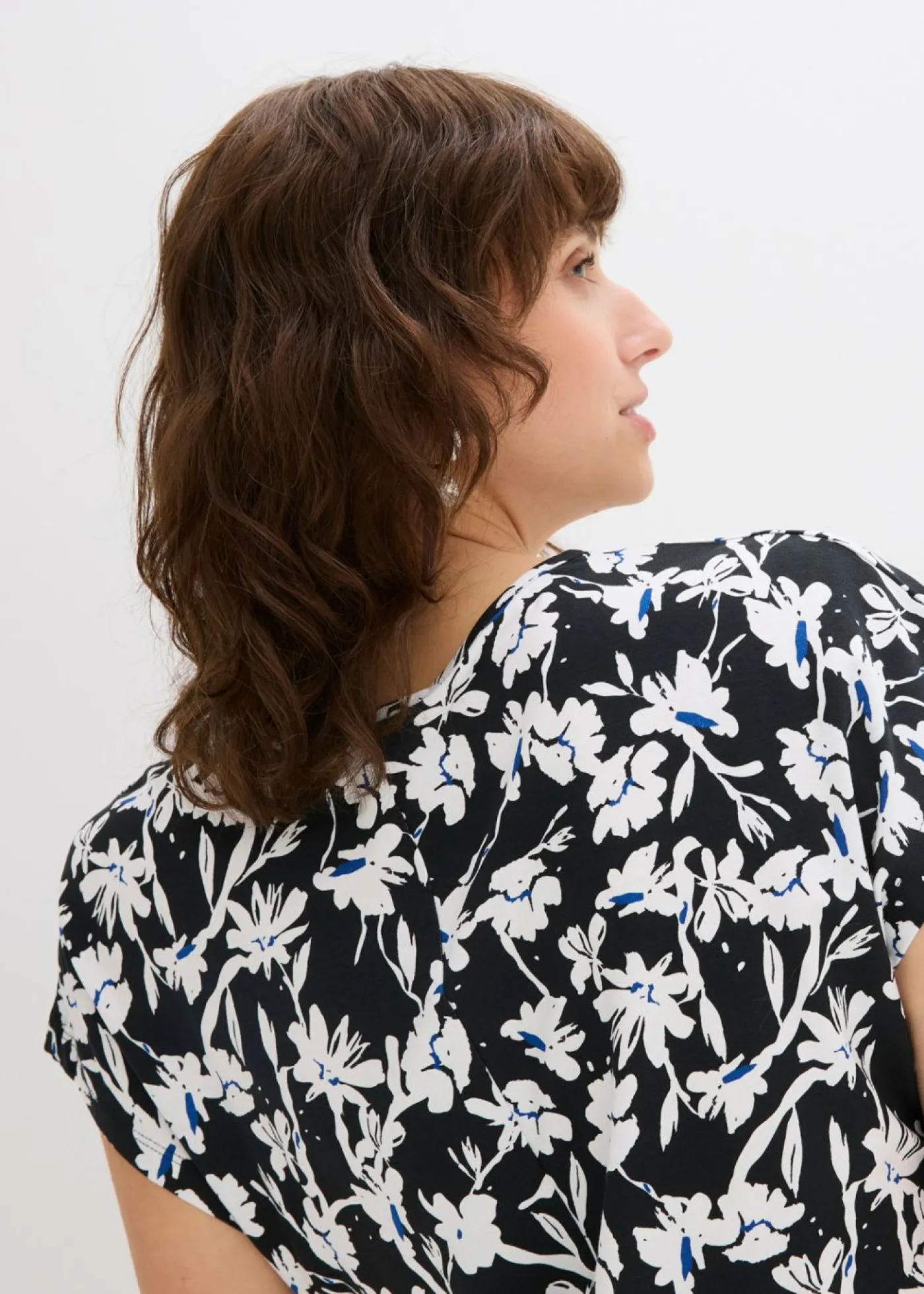 Online Camiseta con detalle de nudo Mujer Camisetas