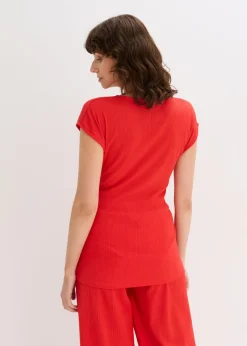 Online Camiseta con efecto cruzado Mujer Camisetas