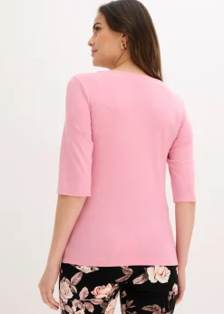 Online Camiseta con encaje Mujer Camisetas|Novedades