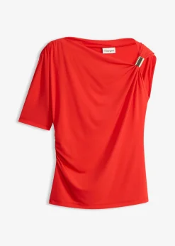 Hot Camiseta con escote asimétrico Mujer Camisetas