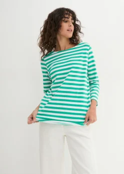 Discount Camiseta con escote barco Mujer Básicos|Camisetas
