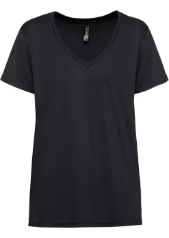 Clearance Camiseta con escote en V Mujer Básicos|Camisetas