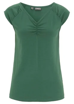 Outlet Camiseta con escote en V Mujer Camisetas