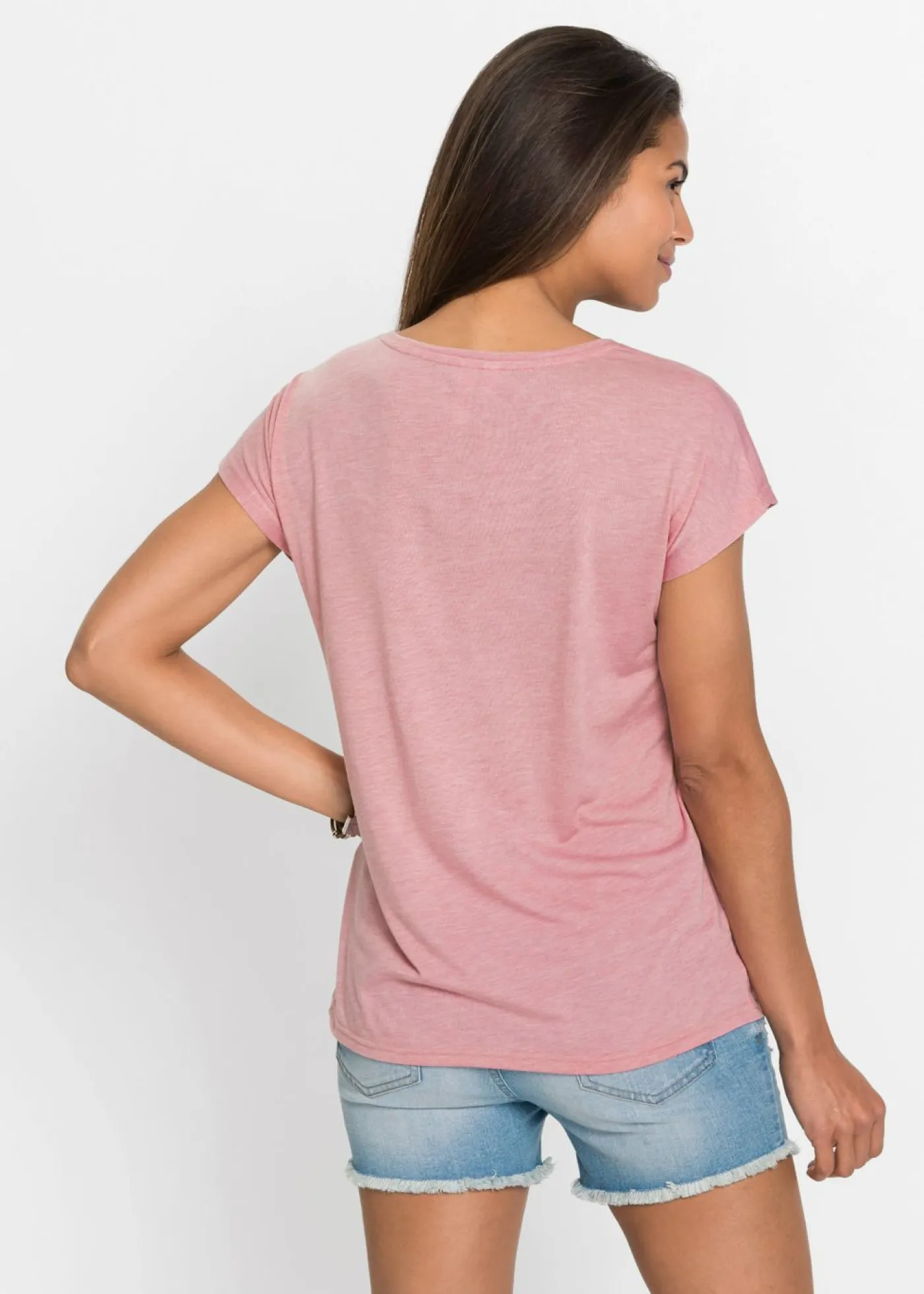 Discount Camiseta con estampado brillante Mujer Camisetas