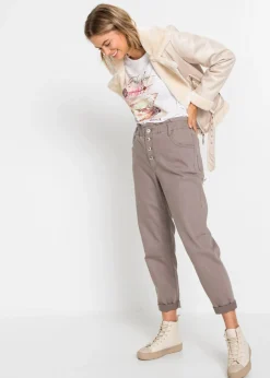 Outlet Camiseta con estampado de plumas Mujer Camisetas