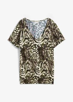 Camiseta con goma elástica Mujer Camisetas