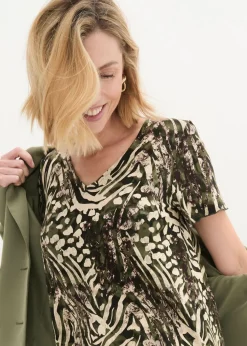 Camiseta con goma elástica Mujer Camisetas