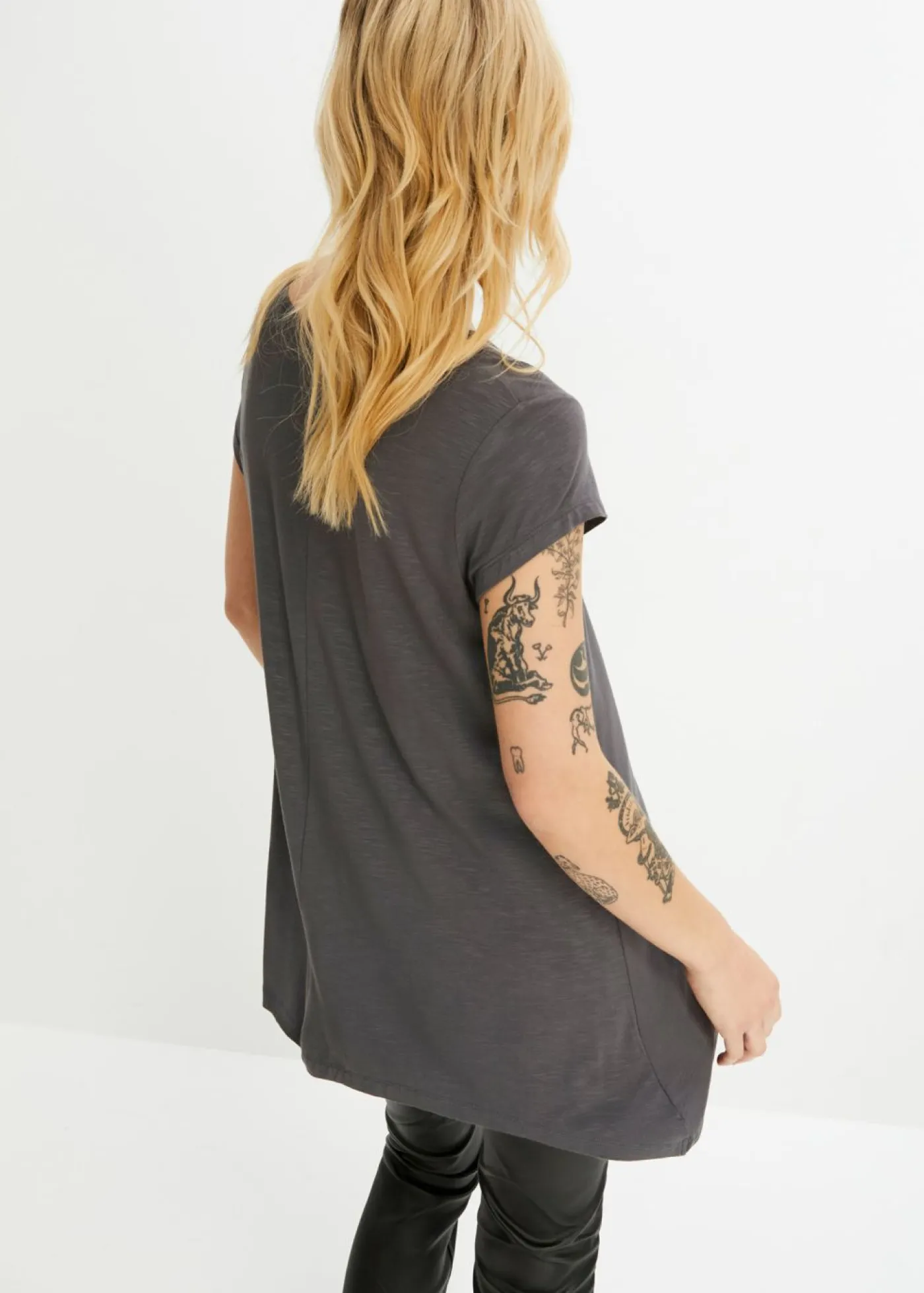 Sale Camiseta con largo asimétrico Mujer Camisetas