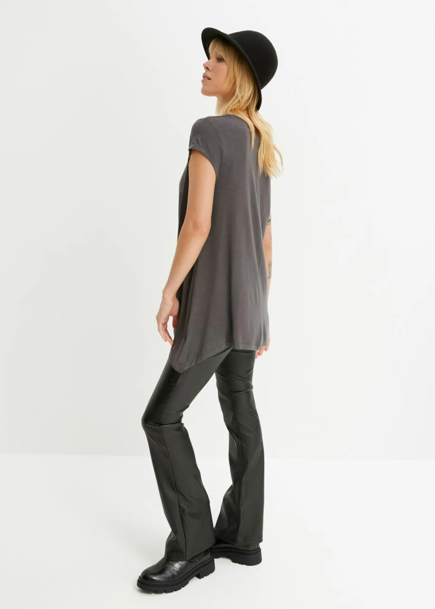 Sale Camiseta con largo asimétrico Mujer Camisetas