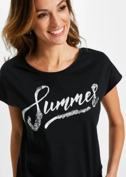 Camiseta con lentejuelas Mujer Camisetas