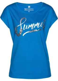 Best Camiseta con lentejuelas Mujer Camisetas