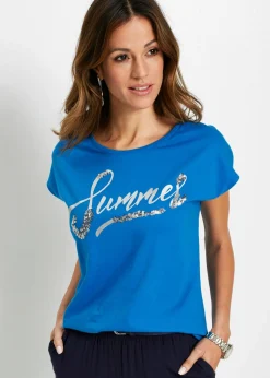Best Camiseta con lentejuelas Mujer Camisetas