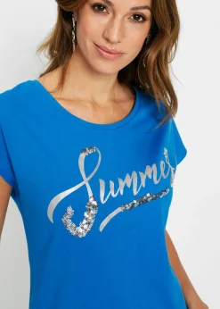 Best Camiseta con lentejuelas Mujer Camisetas