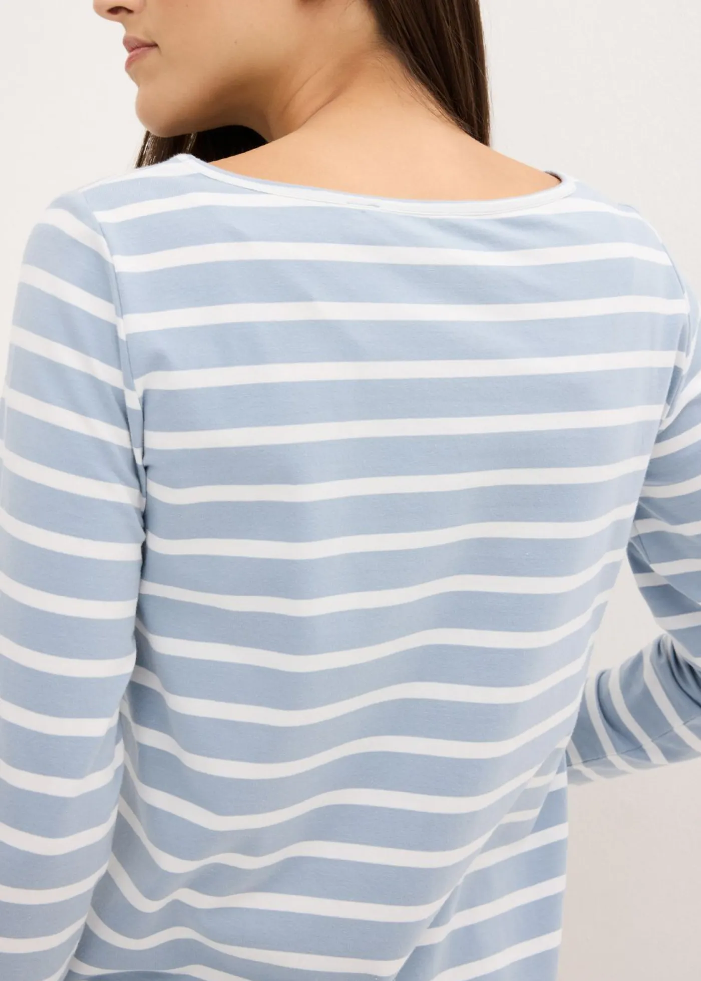 Discount Camiseta con manga larga y escote barco (2 unidades) Mujer Básicos|Camisetas