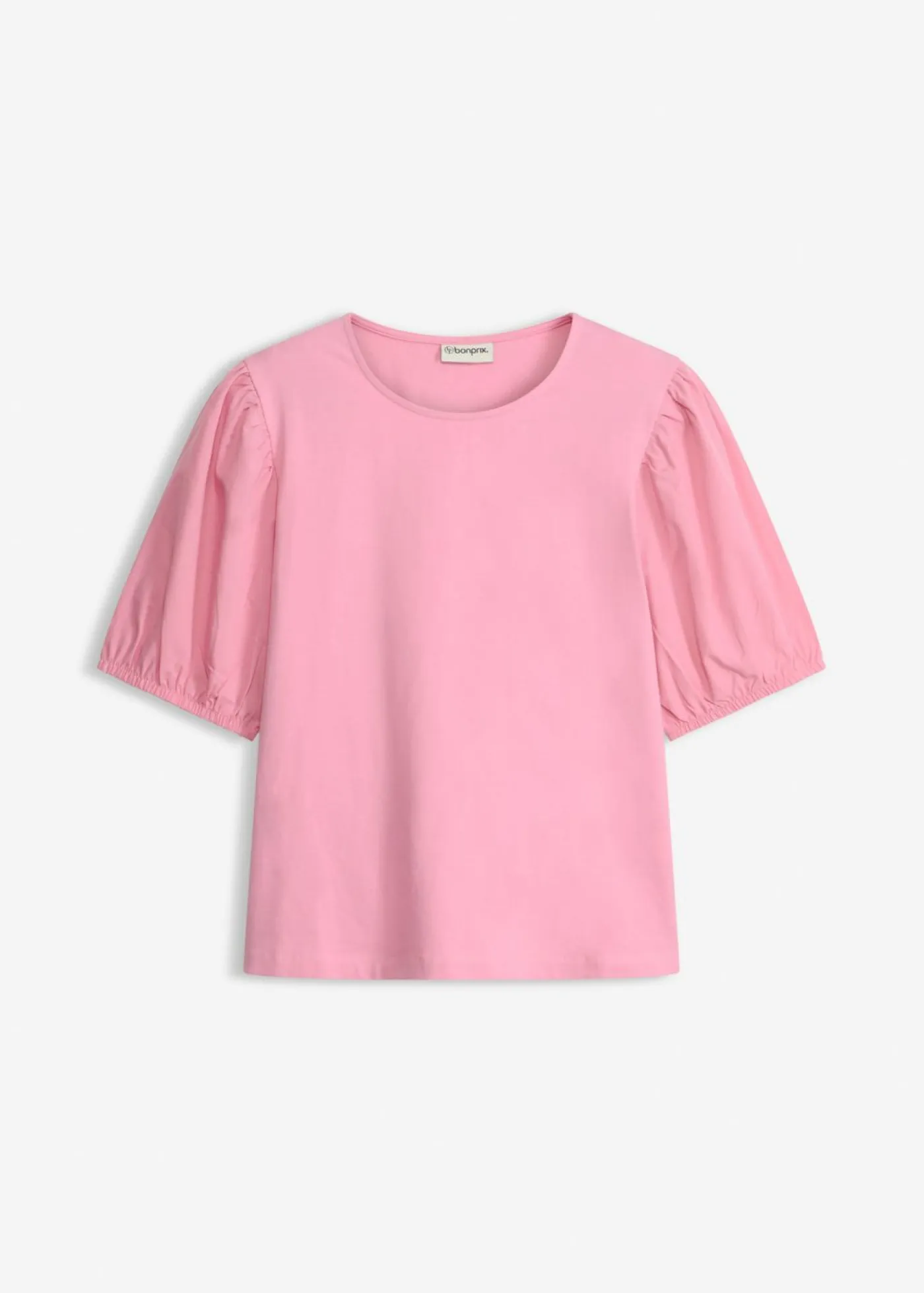 Clearance Camiseta con mangas abullonadas Mujer Camisetas|Novedades