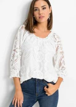 Discount Camiseta con mangas abullonadas Mujer Camisetas