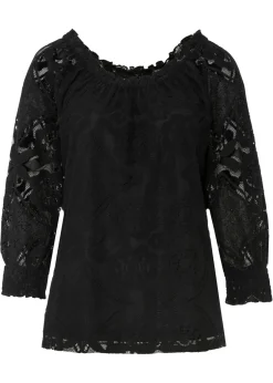 Camiseta con mangas abullonadas Mujer Camisetas