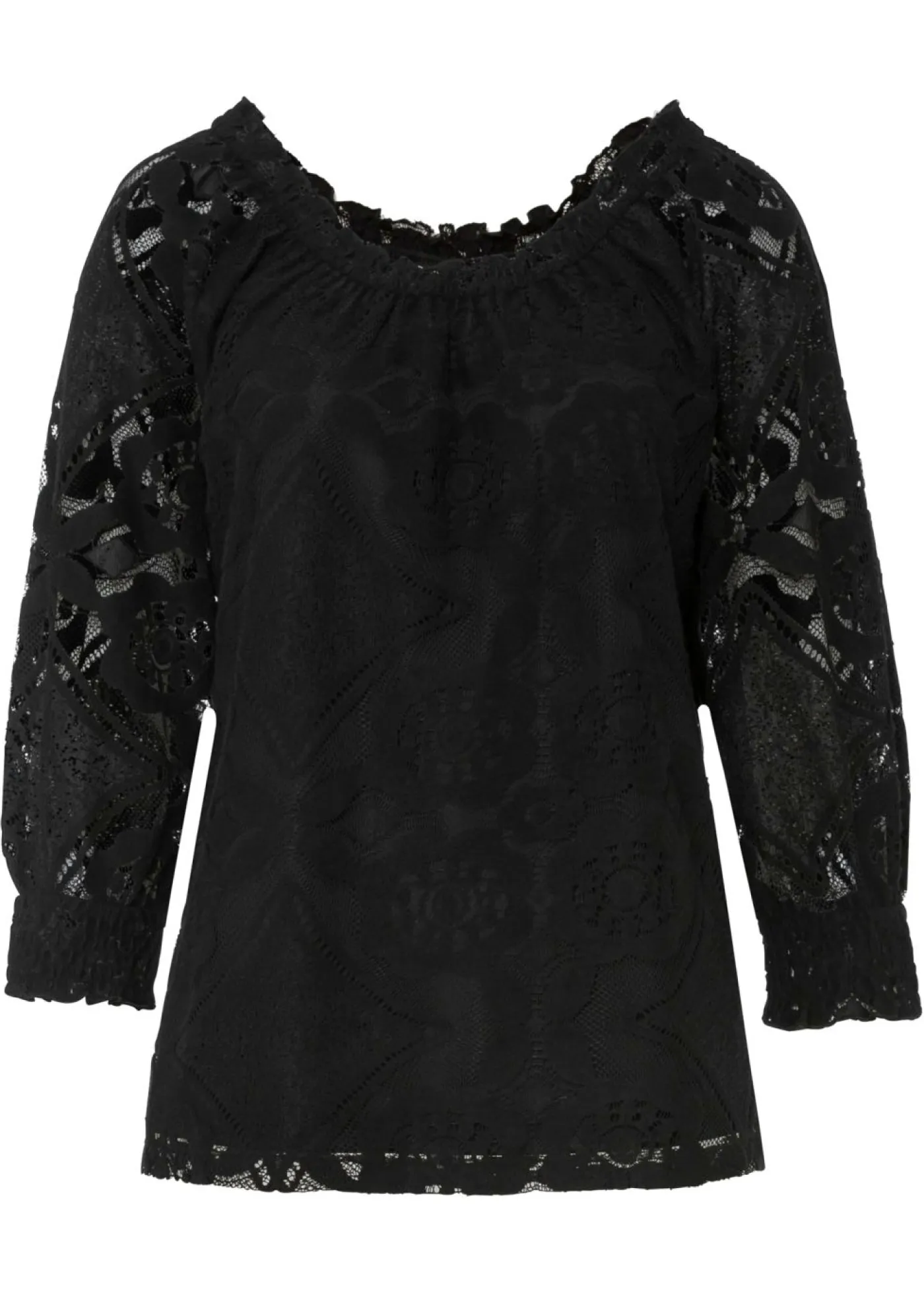 Camiseta con mangas abullonadas Mujer Camisetas
