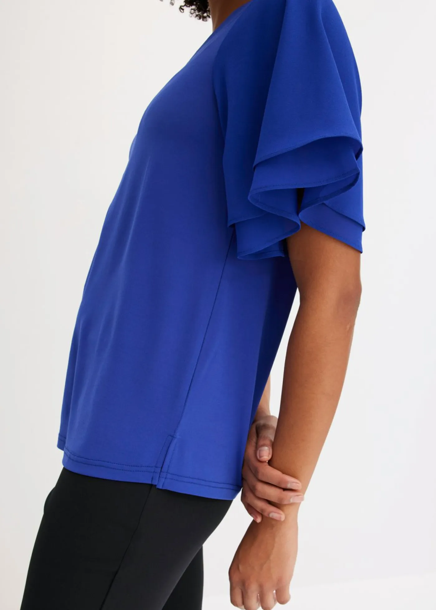 Clearance Camiseta con mangas de gasa Mujer Camisetas