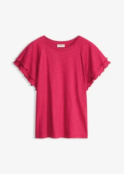 Discount Camiseta con mangas llamativas Mujer Camisetas