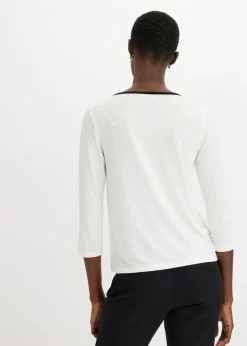 Sale Camiseta con panel en contraste Mujer Camisetas