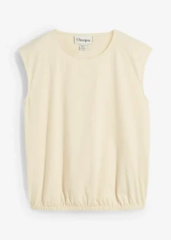 New Camiseta con puños elásticos Mujer Camisetas
