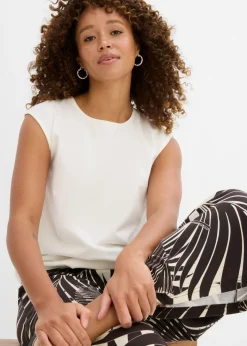 Sale Camiseta con puños elásticos Mujer Camisetas