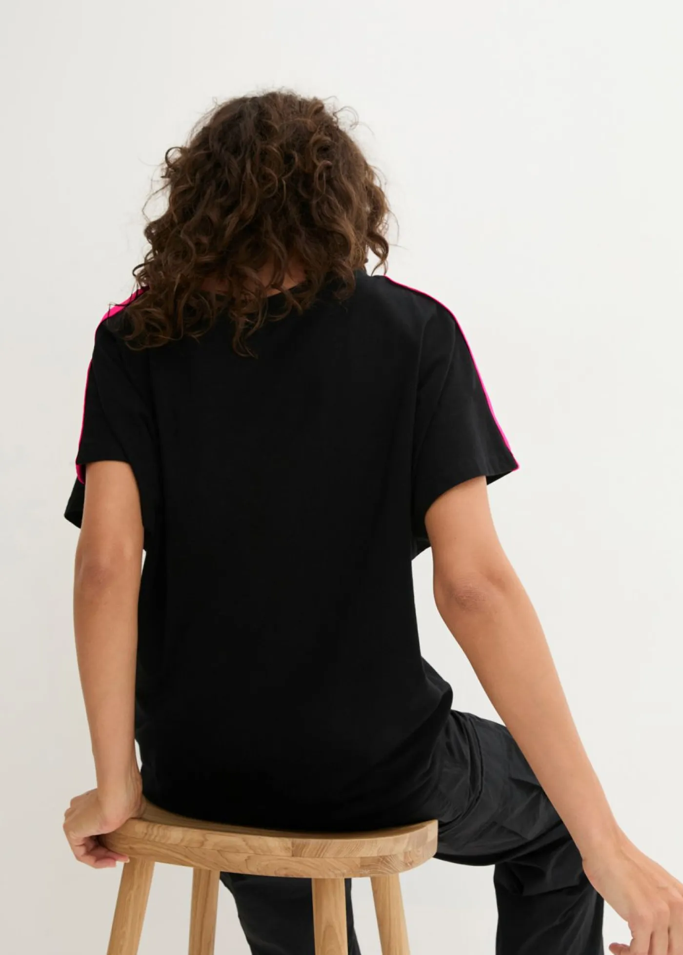 Best Camiseta con rayas de neón Mujer Camisetas