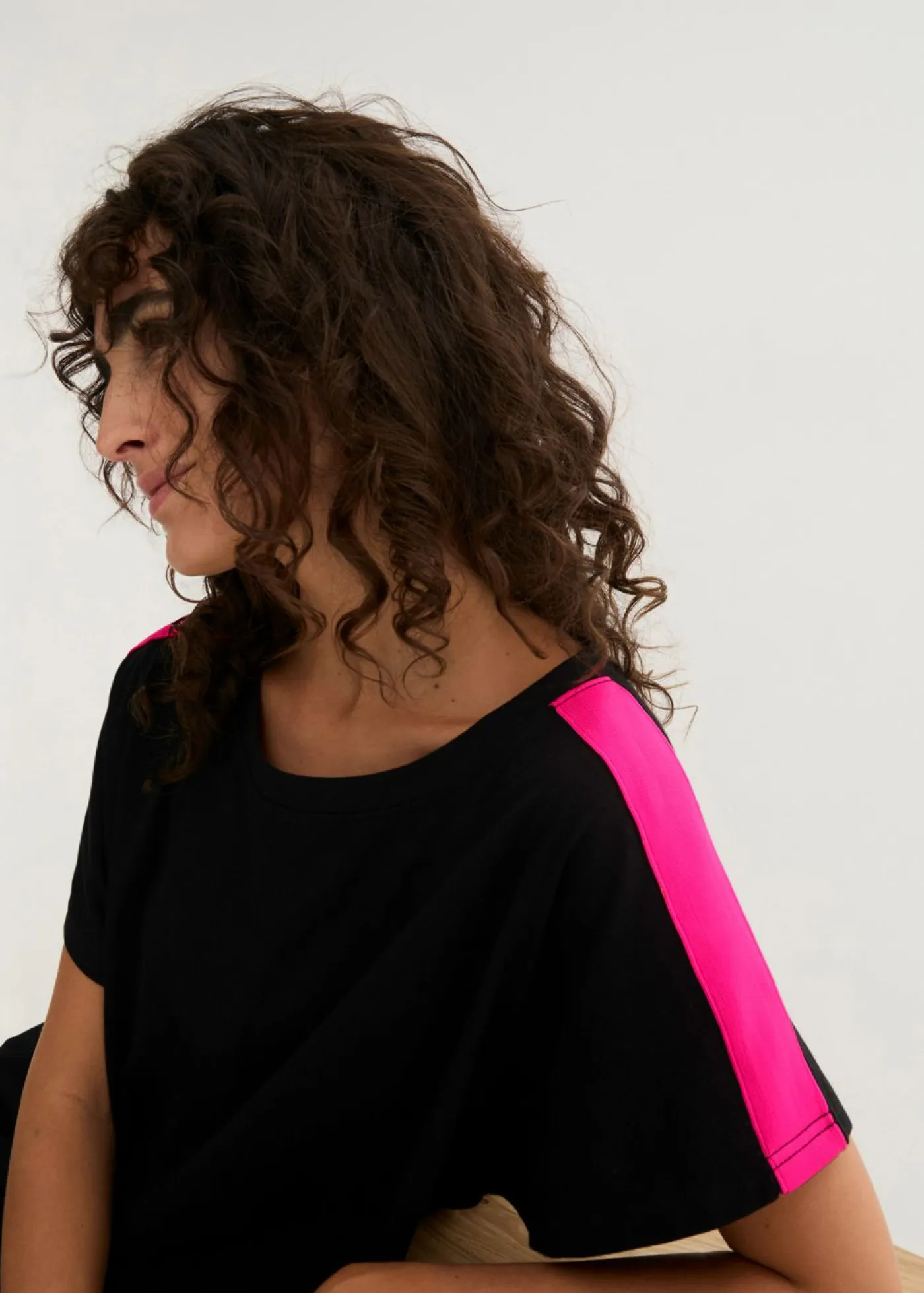 Best Camiseta con rayas de neón Mujer Camisetas