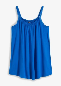 Best Camiseta con ribete de encaje Mujer Camisetas