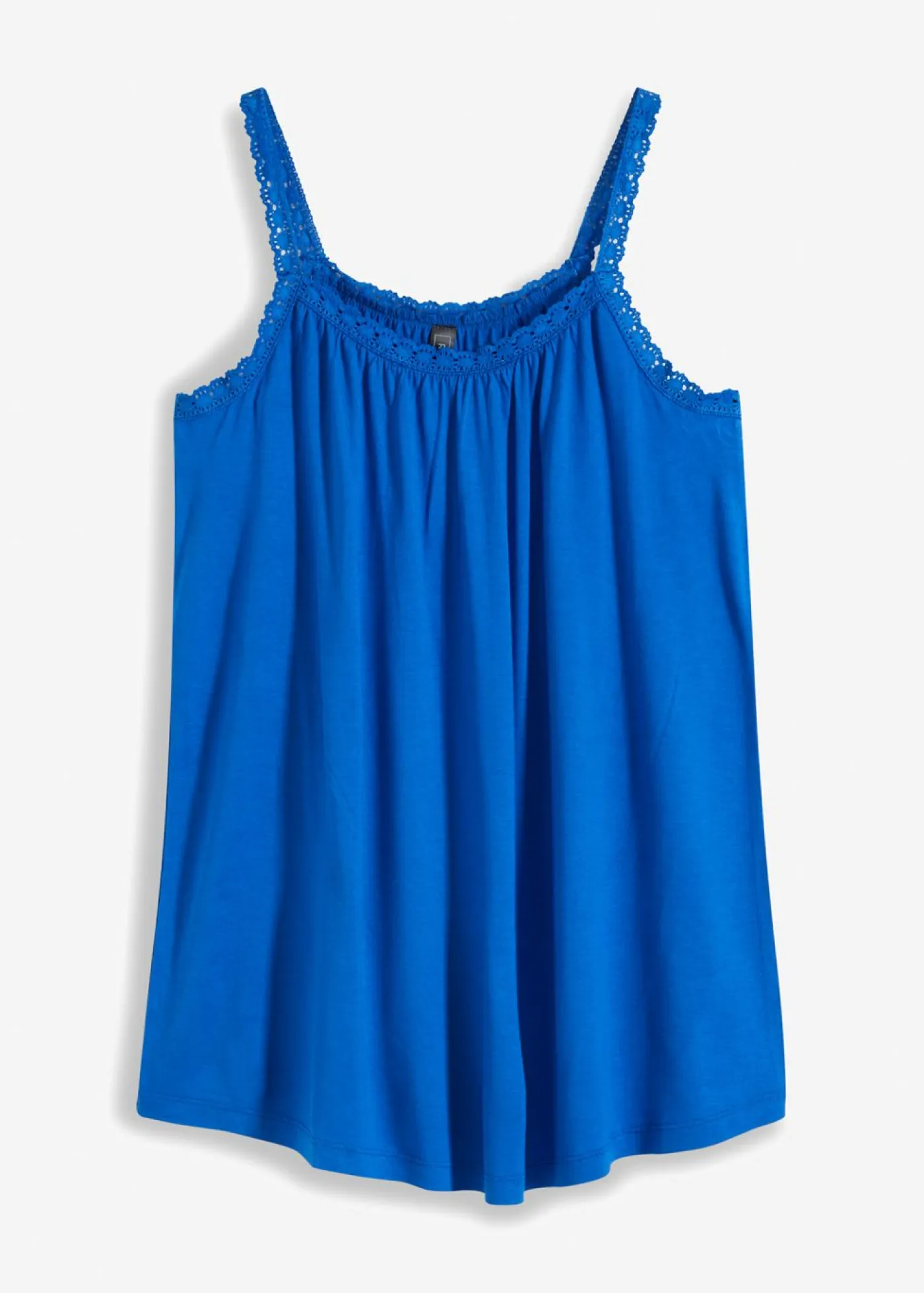 Best Camiseta con ribete de encaje Mujer Camisetas