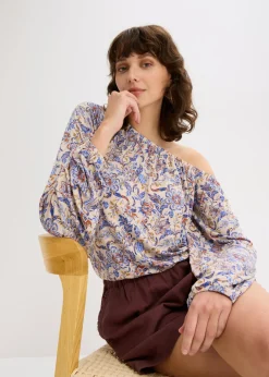 Discount Camiseta con un hombro al descubierto Mujer Camisetas