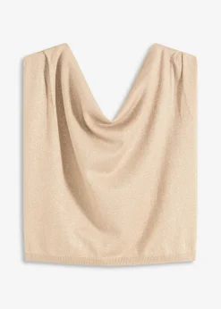 Camiseta con un hombro al descubierto Mujer Camisetas|Ropa De Punto