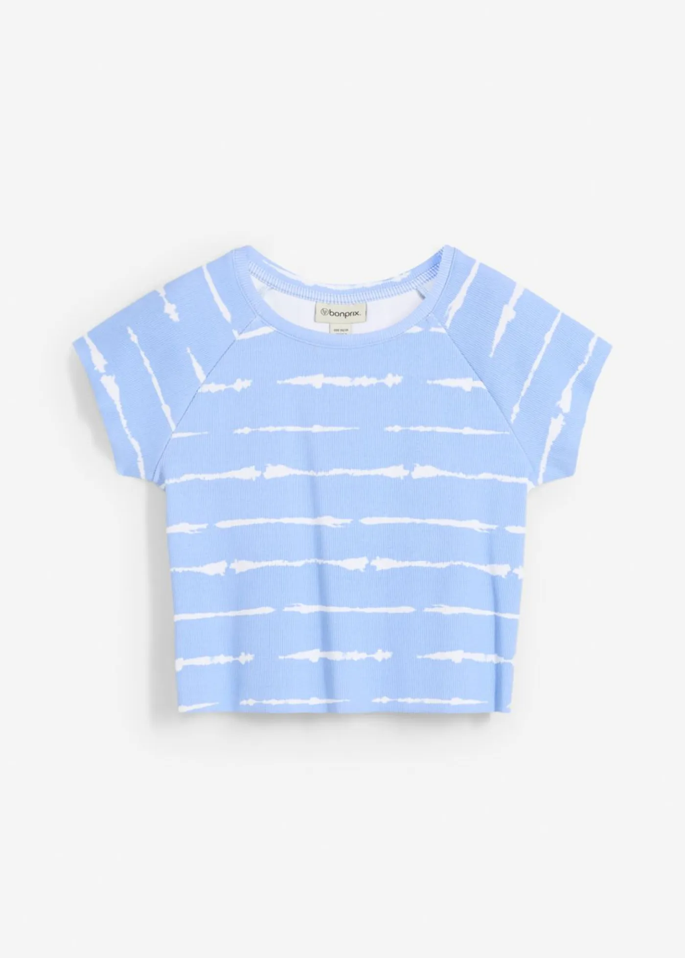 Sale Camiseta corta de canalé Mujer Camisetas