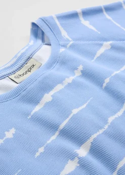 Sale Camiseta corta de canalé Mujer Camisetas