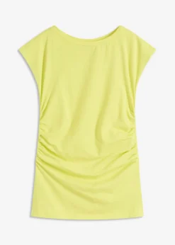 Best Camiseta de algodón con elástico Mujer Camisetas