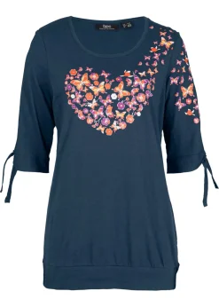 Discount Camiseta de algodón con hombros al descubierto Mujer Camisetas