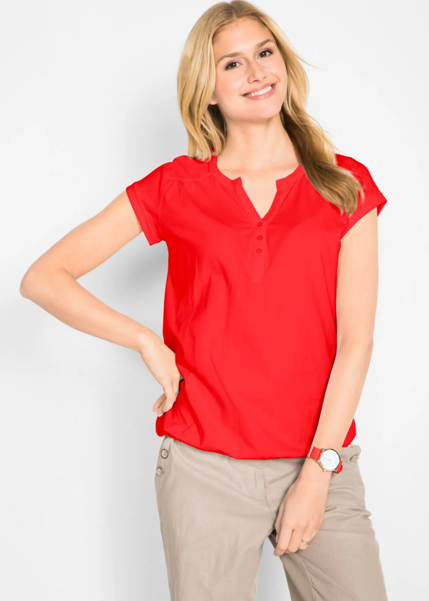 Best Camiseta de algodón con manga corta Mujer Camisetas