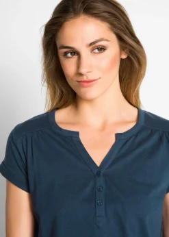 Sale Camiseta de algodón con manga corta Mujer Camisetas
