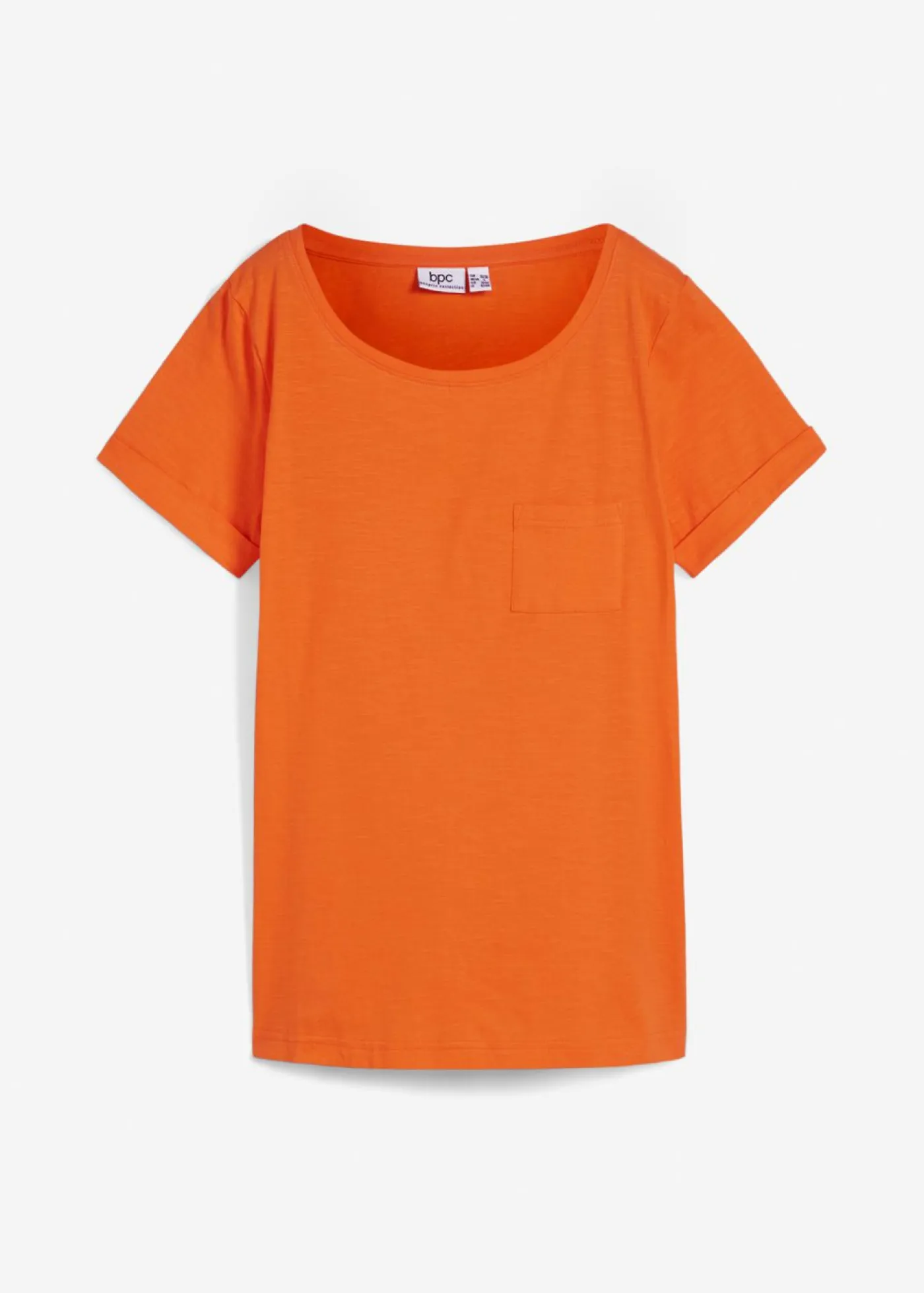 Clearance Camiseta de algodón orgánico puro Mujer Básicos|Camisetas